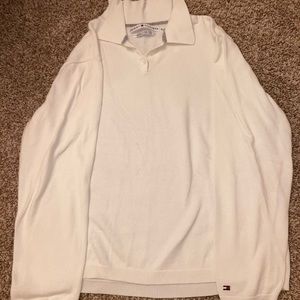 Collared Long Sleeve Tommy Hilfiger Button Up